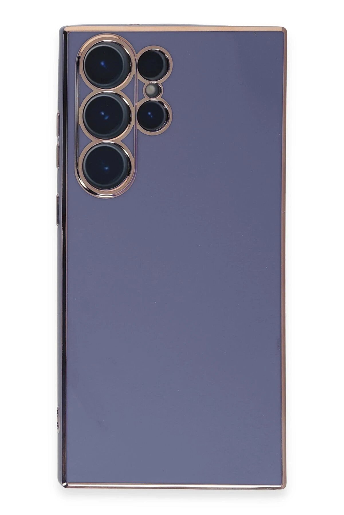 CepteToptan Samsung Galaxy S23 Ultra Kılıf Volet Silikon - Mavi - DROPX3140-1612