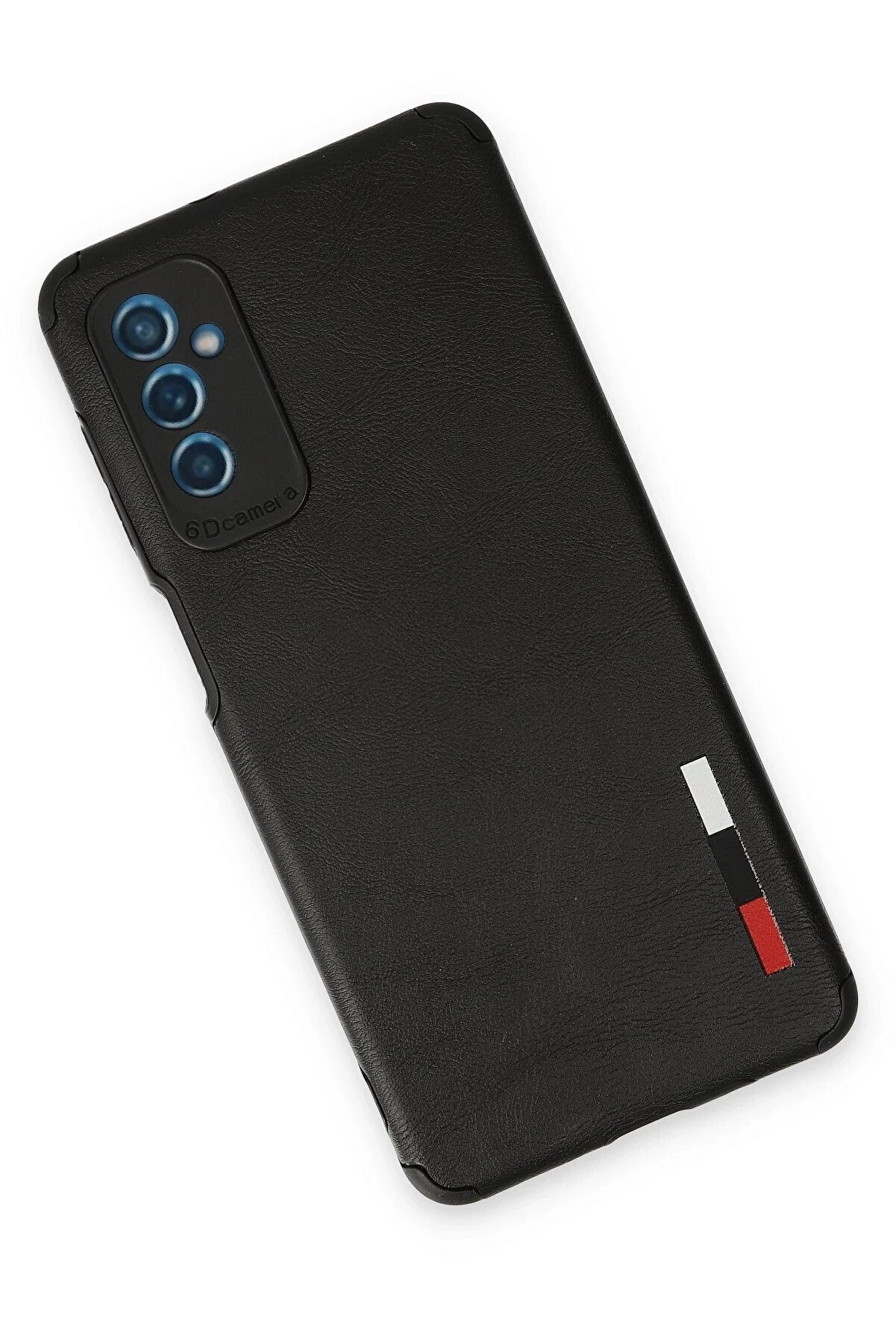 Samsung Galaxy M52 5G Kılıf Loop Deri̇ Si̇li̇kon - Si̇yah - Dropx5987-3847