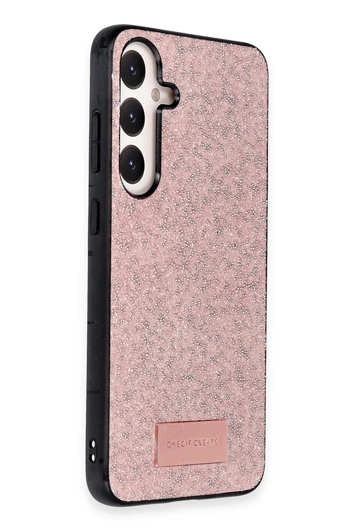 Samsung Galaxy A34 5G Bri̇ght Si̇mli̇ Kapak - Pembe - Dropx4593-2850