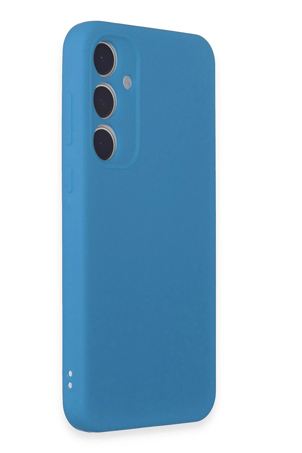 Samsung Galaxy A15 4G Kılıf Fi̇rst Si̇li̇kon - Mavi̇ - Dropx8096-3427