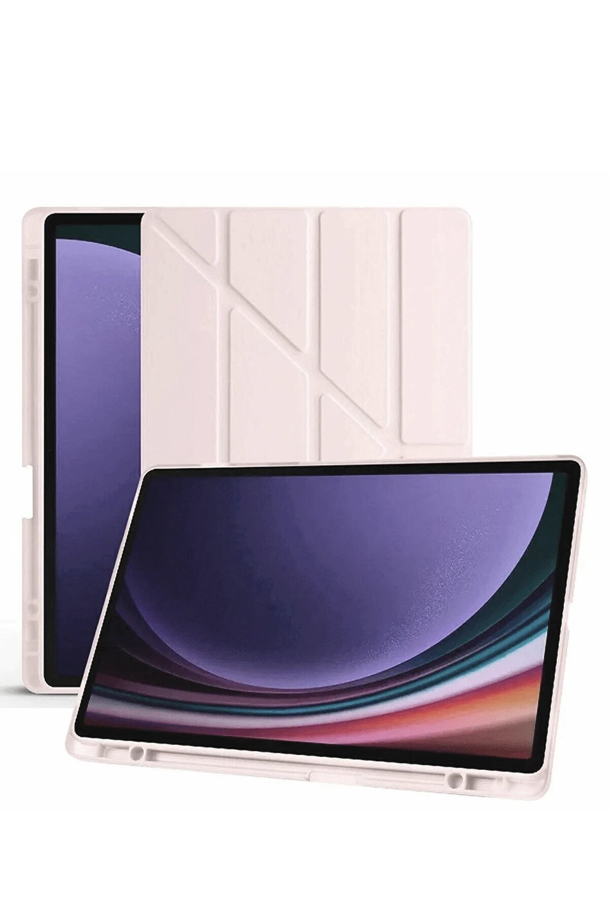 Samsung Galaxy X610 Tab S9 Fe Plus 12.4 Kılıf Kalemli̇kli̇ Mars Tablet Kılıfı - Dropx4445-3169