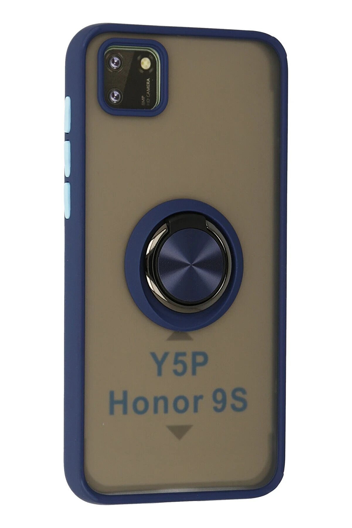 Huawei̇ Y5P Kılıf Montreal Yüzüklü Si̇li̇kon Kapak - Laci̇vert - Dropx5388-5242