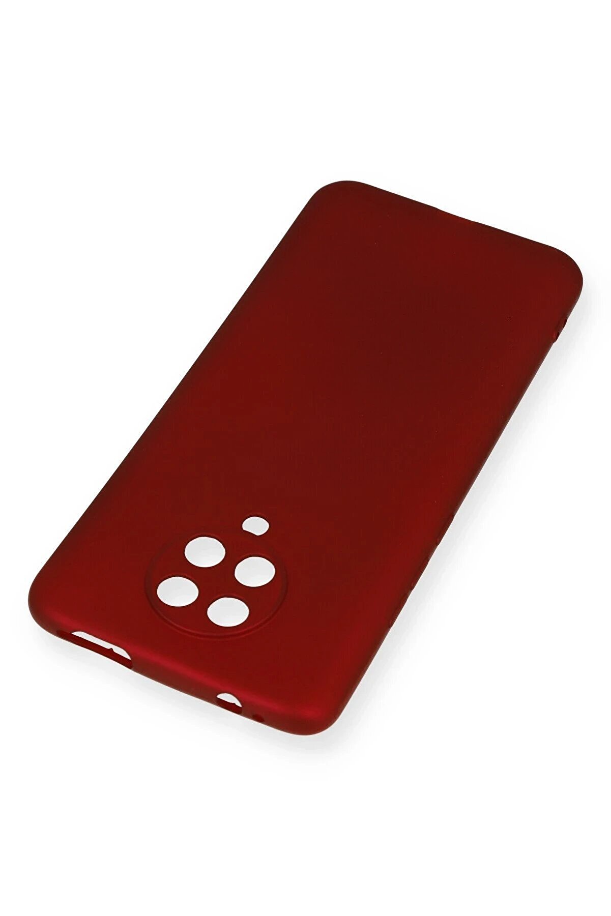 Xi̇aomi̇ K30 Pro Kılıf Fi̇rst Si̇li̇kon - Bordo - Dropx5166-5096