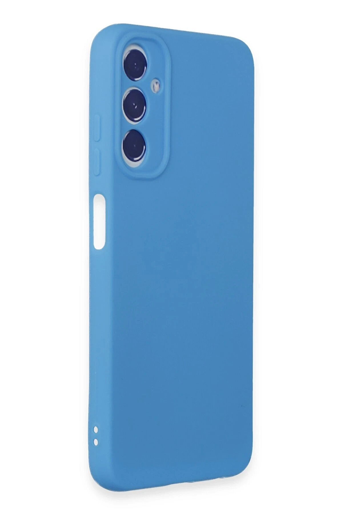 Samsung Galaxy A05S Kılıf Fi̇rst Si̇li̇kon - Mavi̇ - Dropx1003-8704