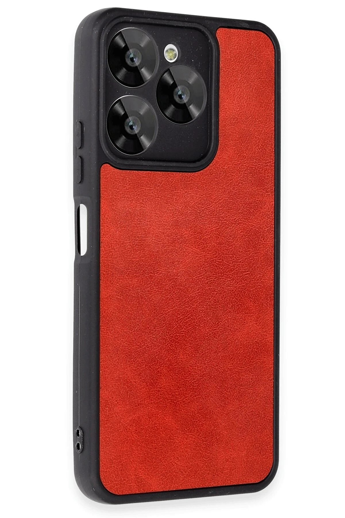 General Mobi̇le Era 30 Kılıf Aras Deri̇ Kapak - Kırmızı - Dropx8882-4346