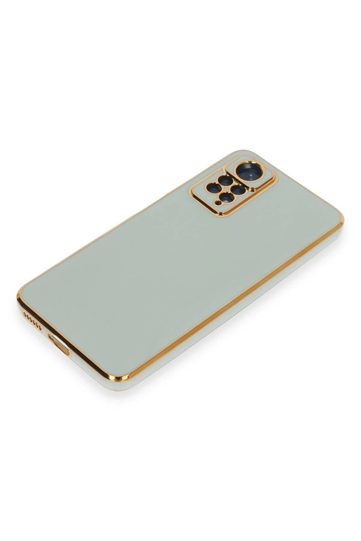 Xi̇aomi̇ Redmi̇ Note 12 Pro 4G Kılıf Volet Si̇li̇kon - A&ccedil;ık Yeşi̇l - Dropx7735-5274