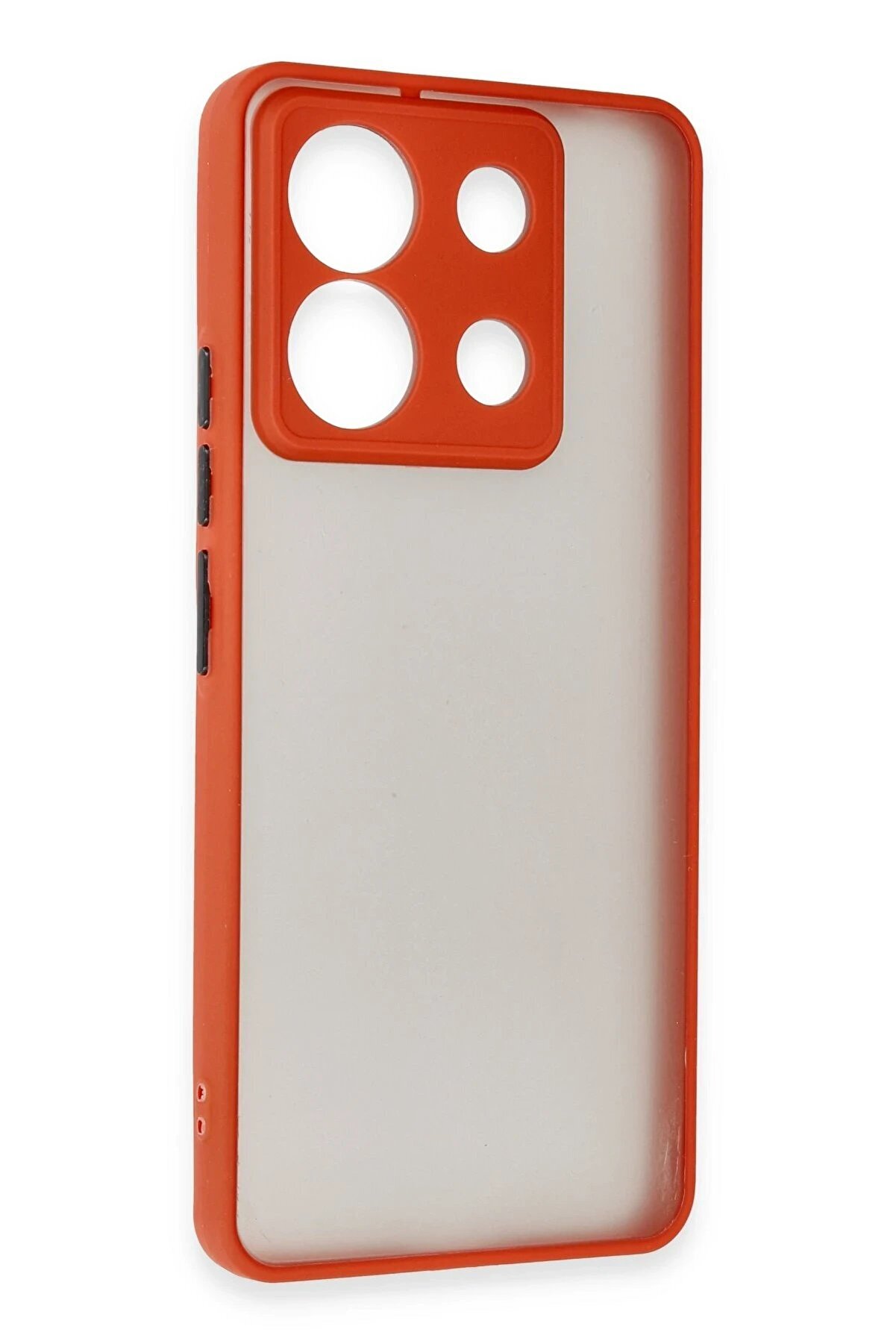 Xi̇aomi̇ Redmi̇ Note 13 5G Kılıf Montreal Si̇li̇kon Kapak - Kırmızı - Dropx7338-2988