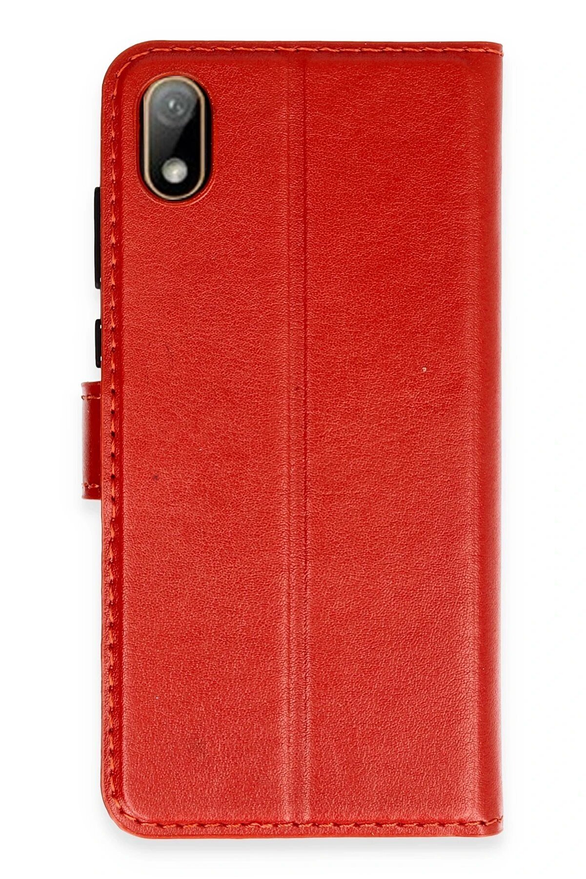 CepteToptan Huawei Y5 2019 Kılıf Trend S Plus Kapaklı Kılıf - Kırmızı - DROPX7091-5995