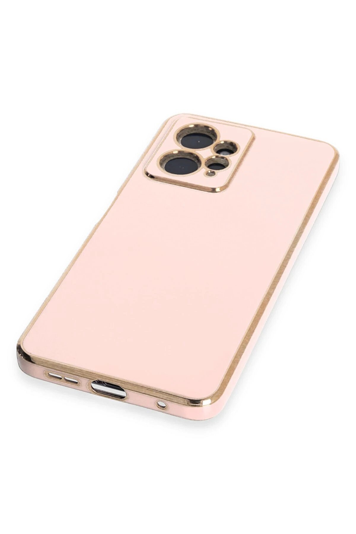 Xi̇aomi̇ Redmi̇ Note 12 4G Kılıf Volet Si̇li̇kon - Pembe - Dropx7586-5353