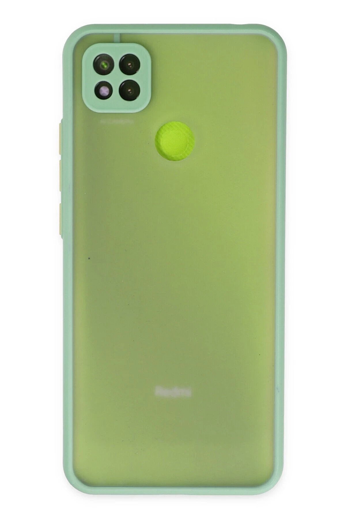 CepteToptan Xiaomi Redmi 9C Kılıf Montreal Silikon Kapak - Turkuaz - DROPX5362-9251