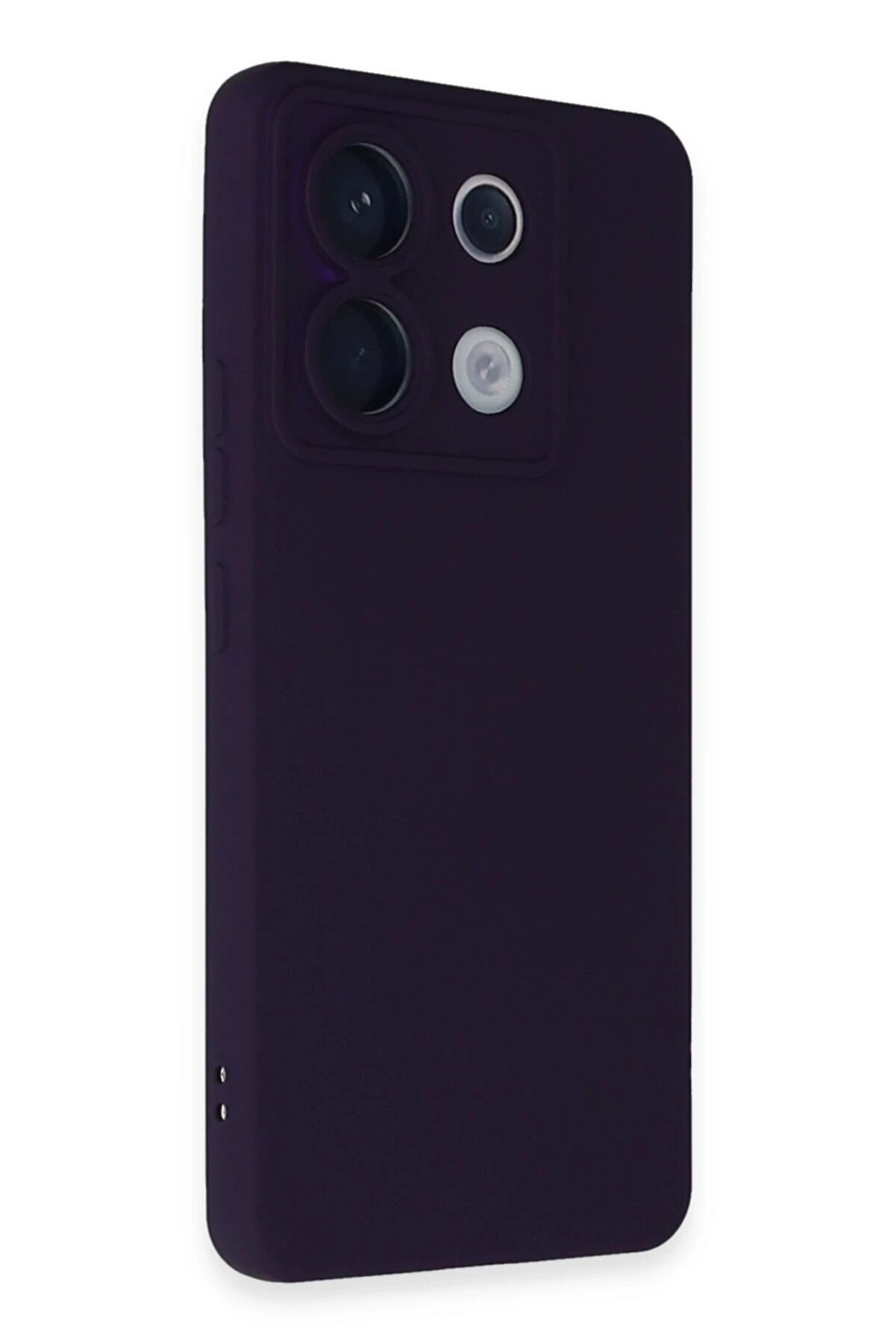 Xi̇aomi̇ Redmi̇ Note 13 Pro 5G Kılıf Nano İ&ccedil;i̇ Kadi̇fe Si̇li̇kon - Mor - Dropx2550-4999