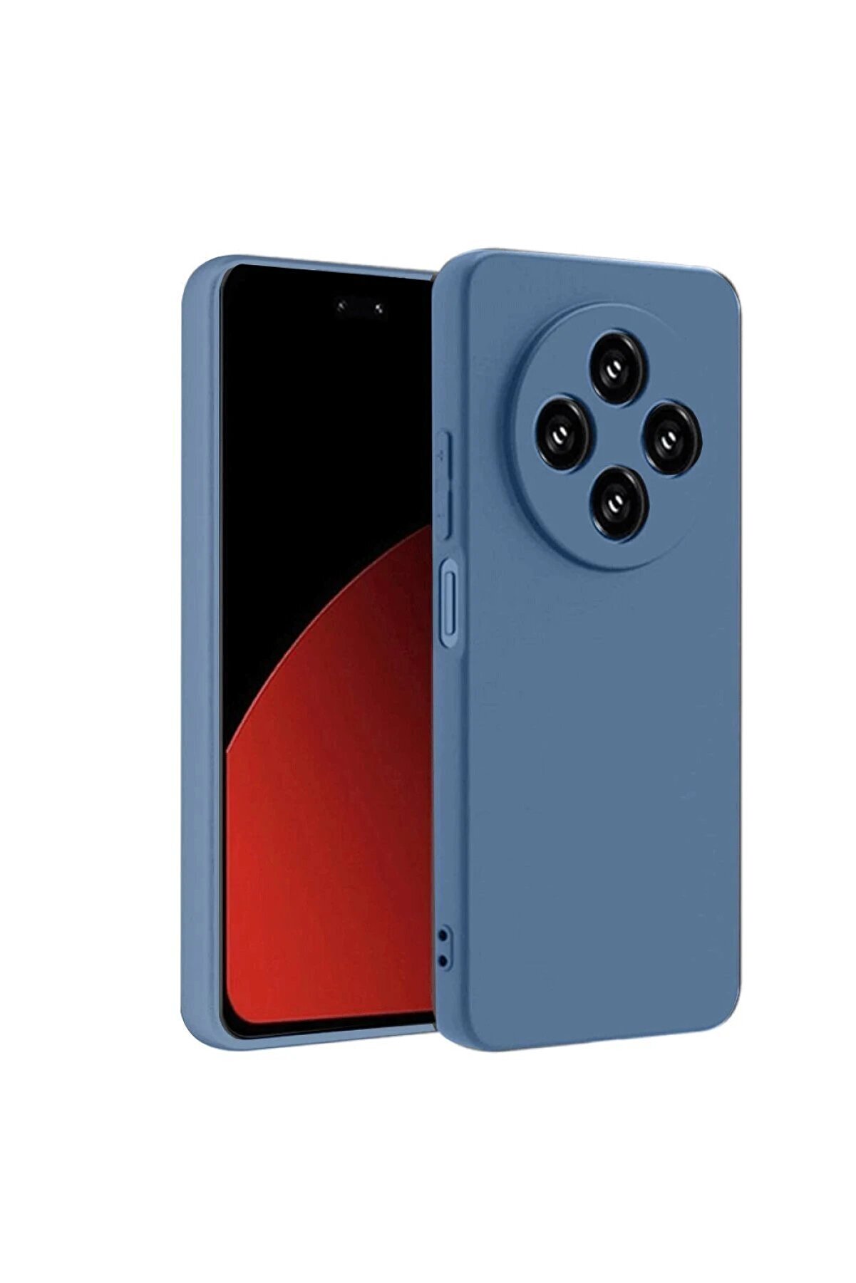 CepteToptan Xiaomi Redmi 14C Kılıf First Silikon - Mavi - DROPX5840-7243
