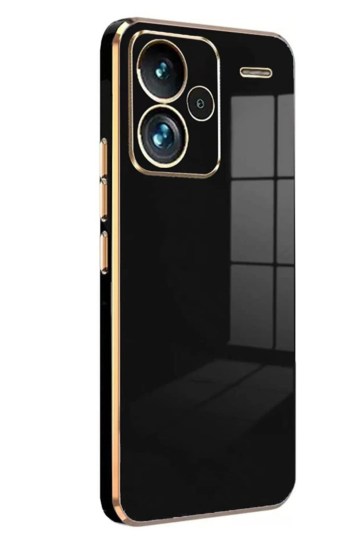 CepteToptan Xiaomi Redmi Note 13 Pro Plus Kılıf Volet Silikon - Siyah - DROPX7872-5879