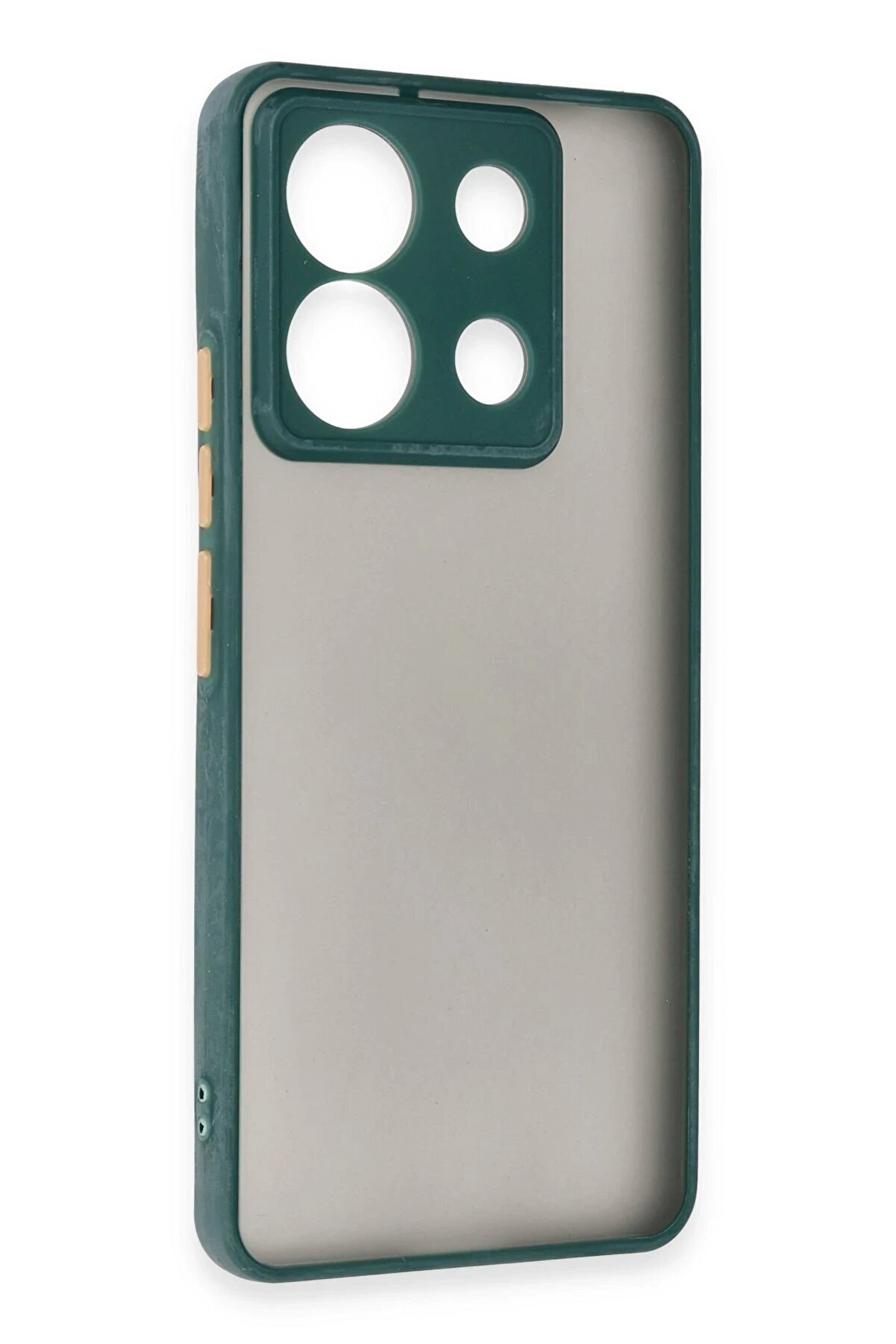 Xi̇aomi̇ Redmi̇ Note 13 5G Kılıf Montreal Si̇li̇kon Kapak - Yeşi̇l - Dropx2522-1474