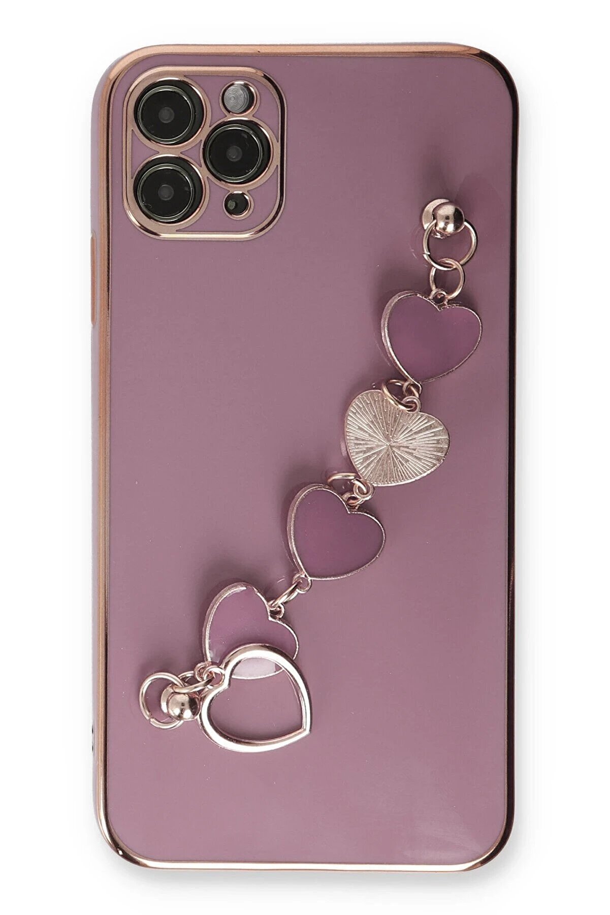 İphone 11 Pro Max Kılıf Esi̇la Si̇li̇kon - Mor - Dropx1176-9213