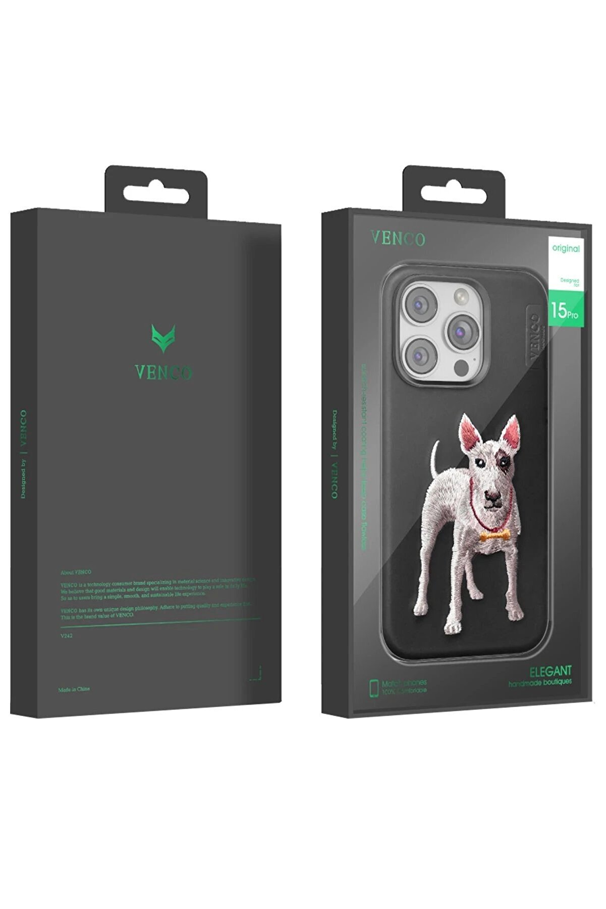 İphone 14 Pro Max Perma Desenli̇ Kapak - Kahverengi̇ - Dropx5509-8908