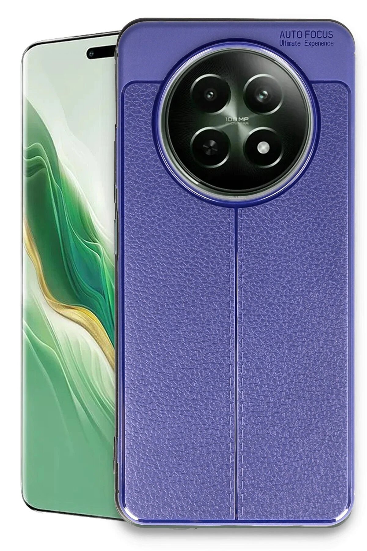 CepteToptan Realme 12 5G Kılıf Auto Focus Kapak - Lacivert - DROPX8098-9850