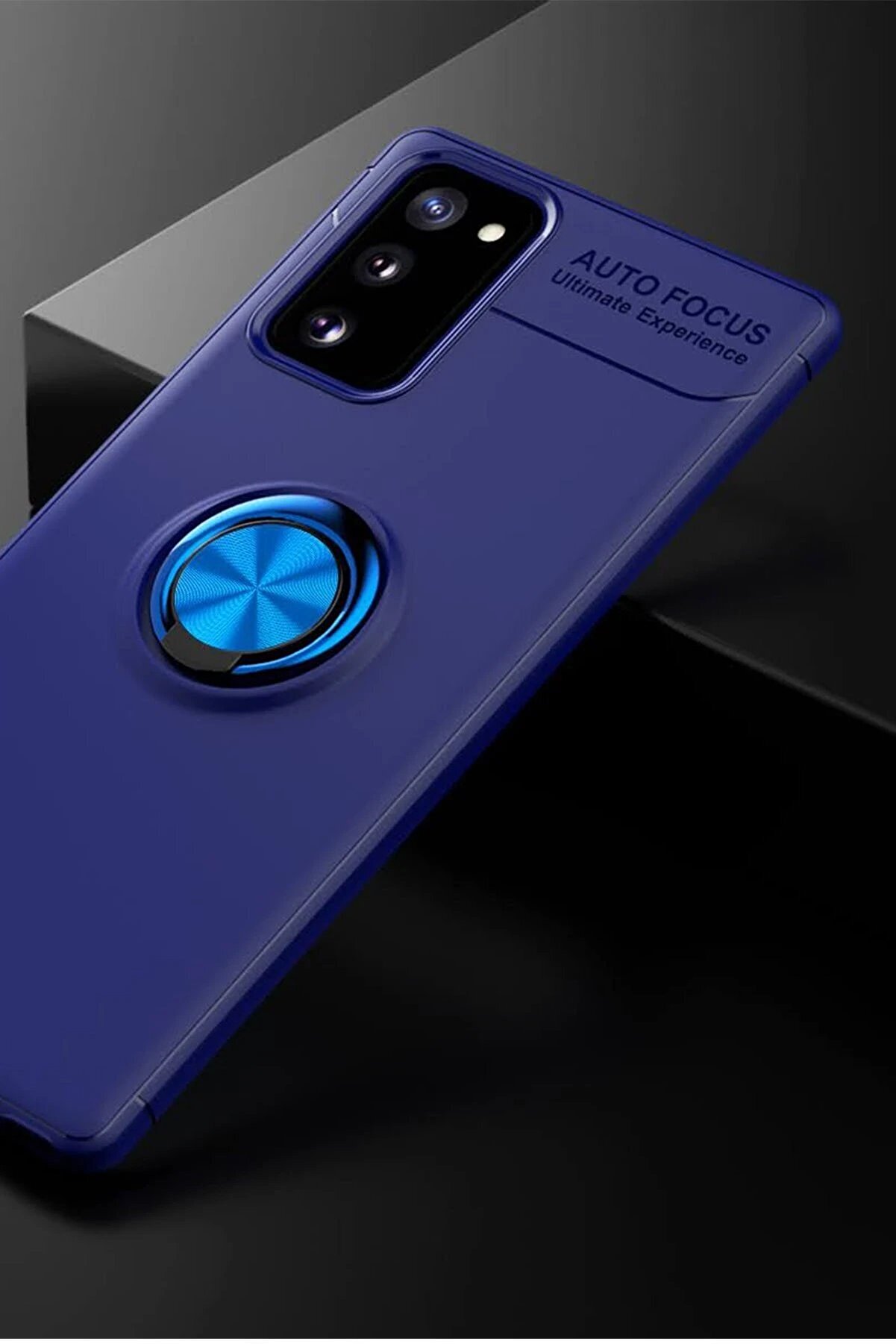 Samsung Galaxy Note 20 Kılıf Range Y&uuml;z&uuml;kl&uuml; Si̇li̇kon - Mavi̇ - Dropx4609-2722