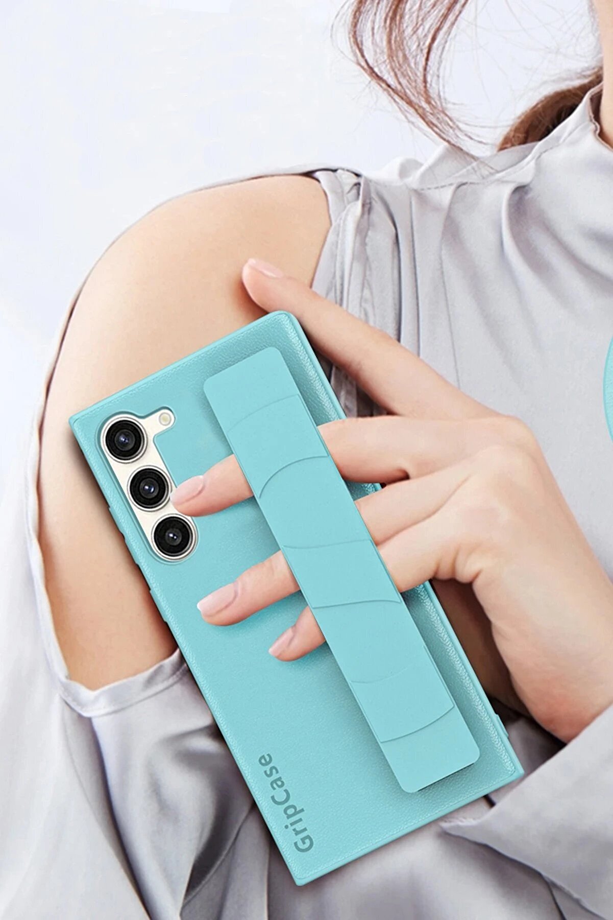 Samsung Galaxy S24 Kılıf Data Kapak - Yeşi̇l - Dropx4727-4305