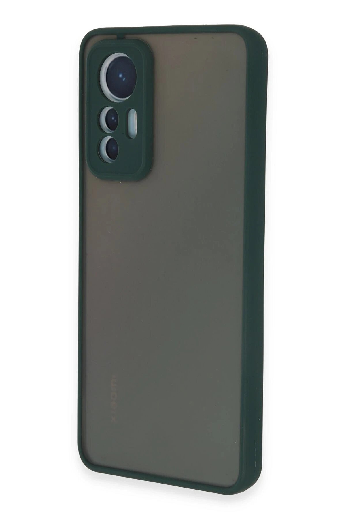 Xi̇aomi̇ Mi̇ 12 Li̇te Kılıf Montreal Si̇li̇kon Kapak - Yeşi̇l - Dropx3057-8077