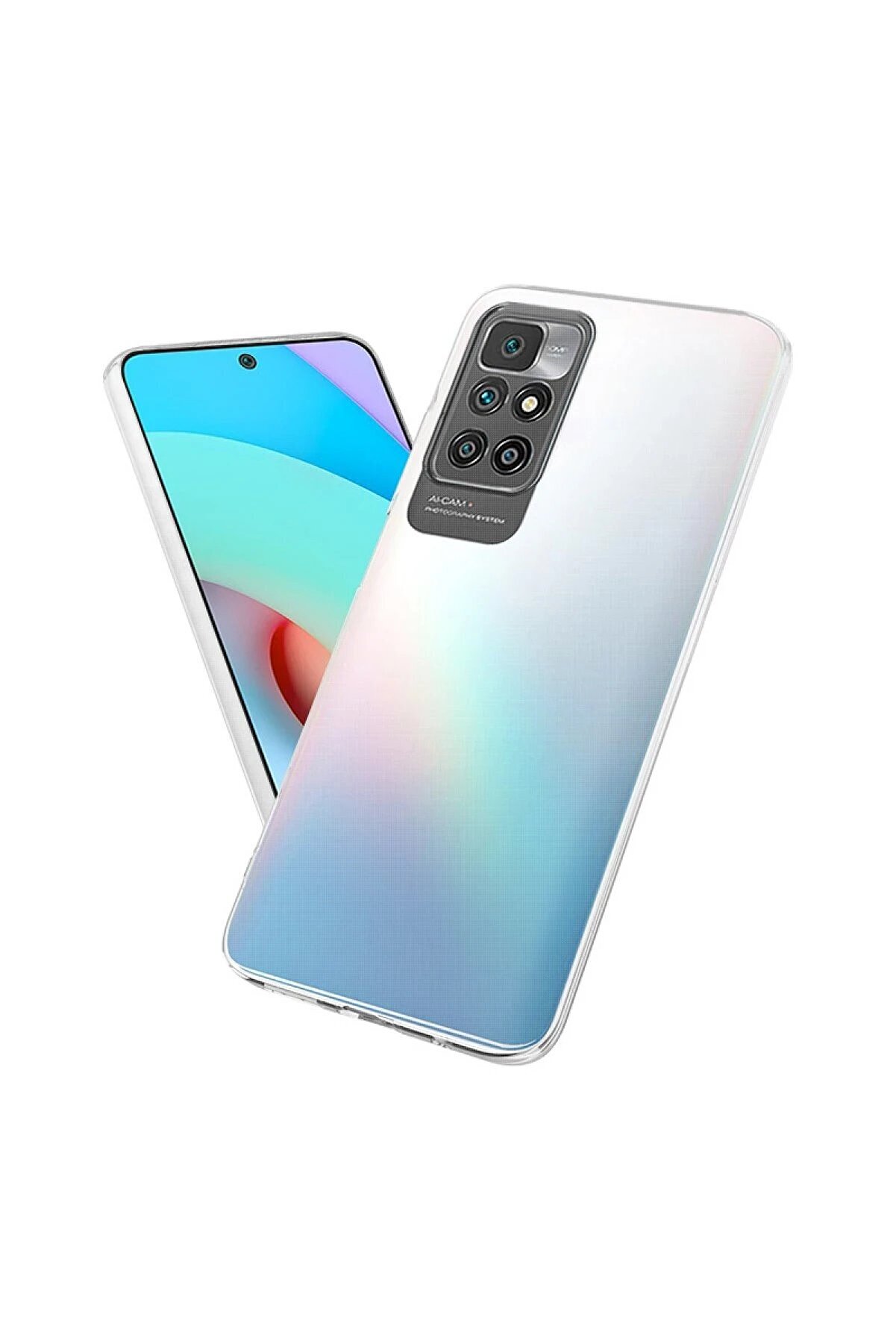 Xi̇aomi̇ Redmi̇ 10 2022 Kılıf Lüx Şeffaf Si̇li̇kon - Ogz9781-1933