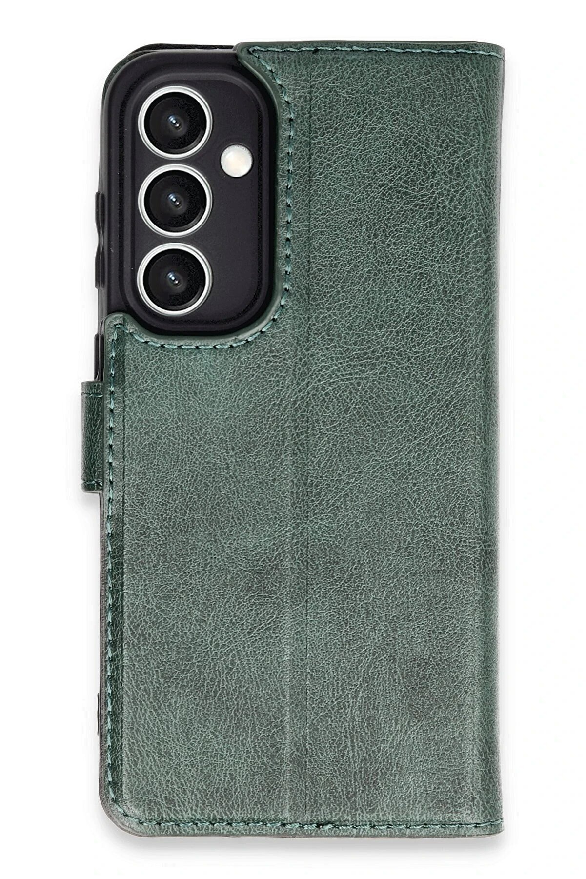 CepteToptan Samsung Galaxy S23 FE Kılıf Trend S Plus Kapaklı Kılıf - Yeşil - Sb8293-5202