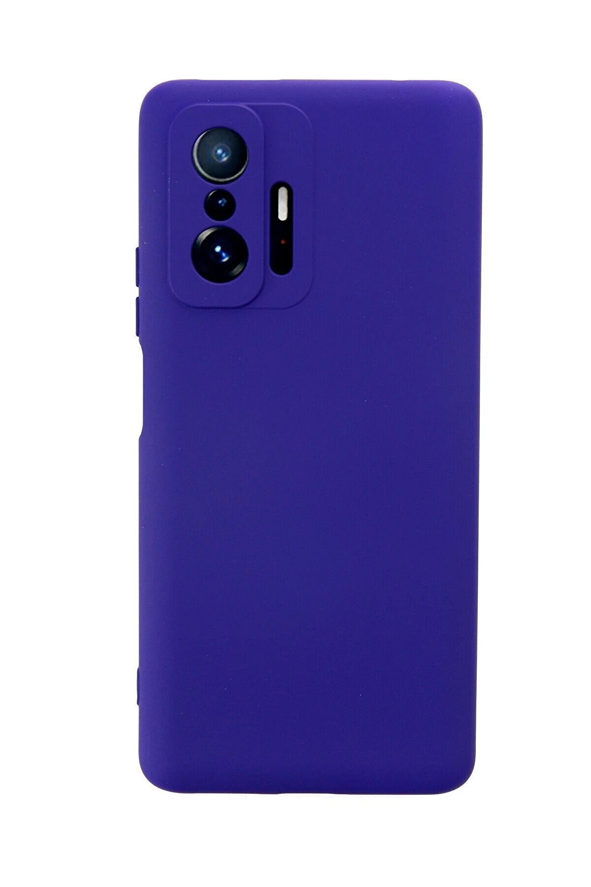 CepteToptan Xiaomi Mi 11T Pro Kılıf Nano içi Kadife Silikon - Mor - DROPX7595-2083