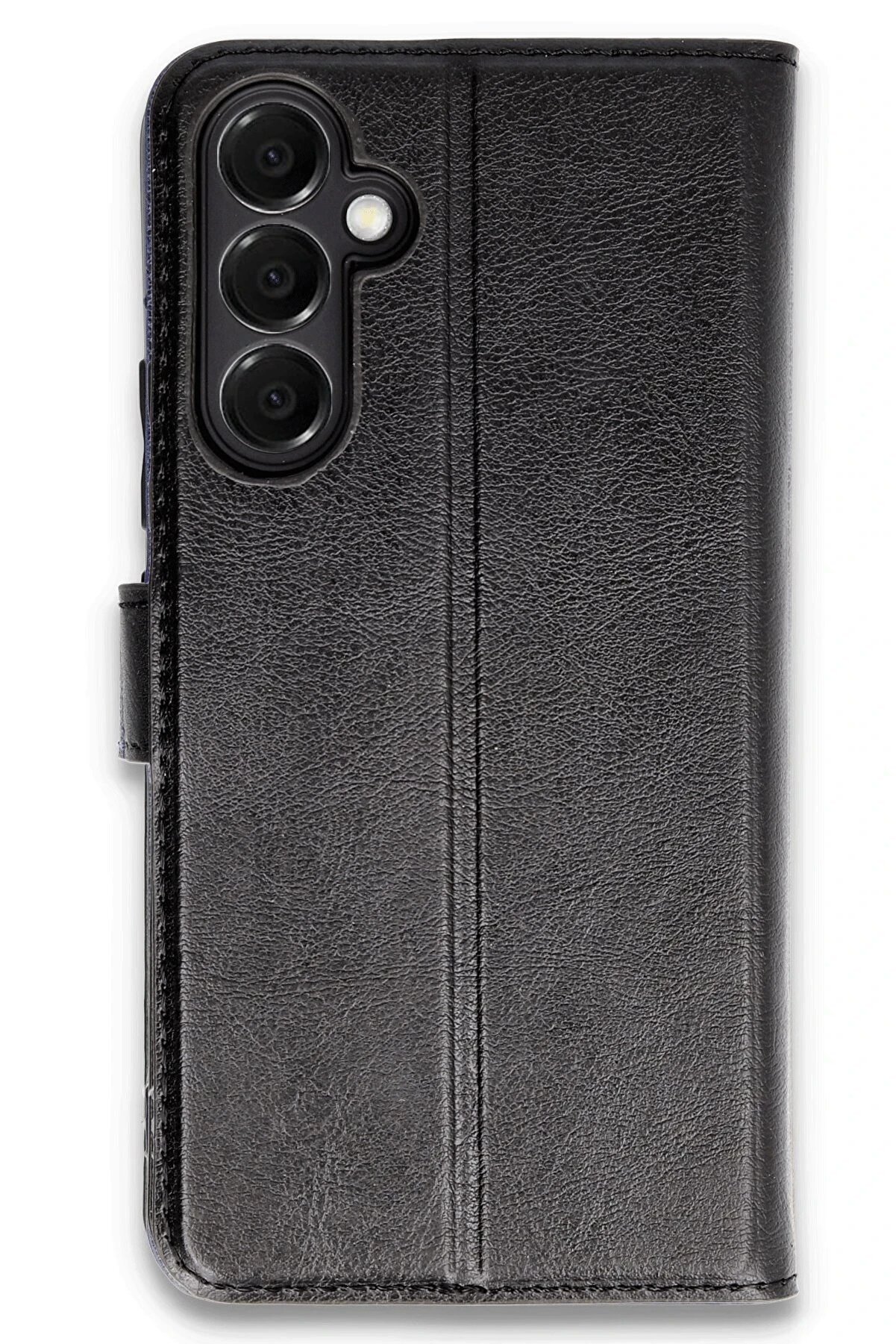 CepteToptan Samsung Galaxy A16 5G Kılıf Trend S Plus Kapaklı Kılıf - Siyah - DROPX9415-4360