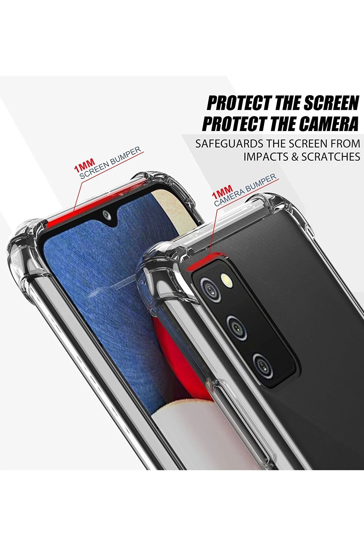 Samsung Galaxy A02S Kılıf Olex Tpu Si̇li̇kon - Dropx3039-4001