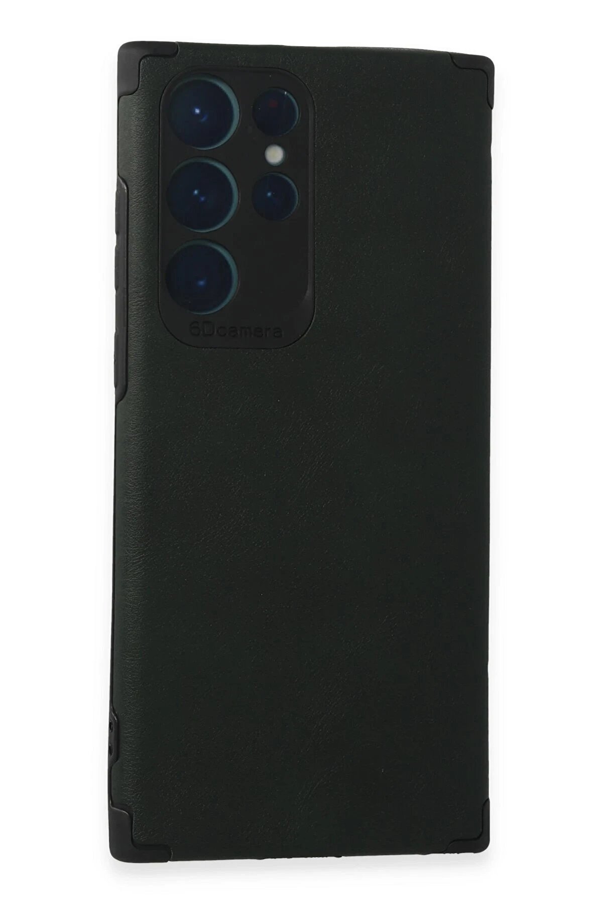 CepteToptan Samsung Galaxy S22 Ultra Kılıf Loop Deri Silikon - Yeşil - DROPX3341-1385