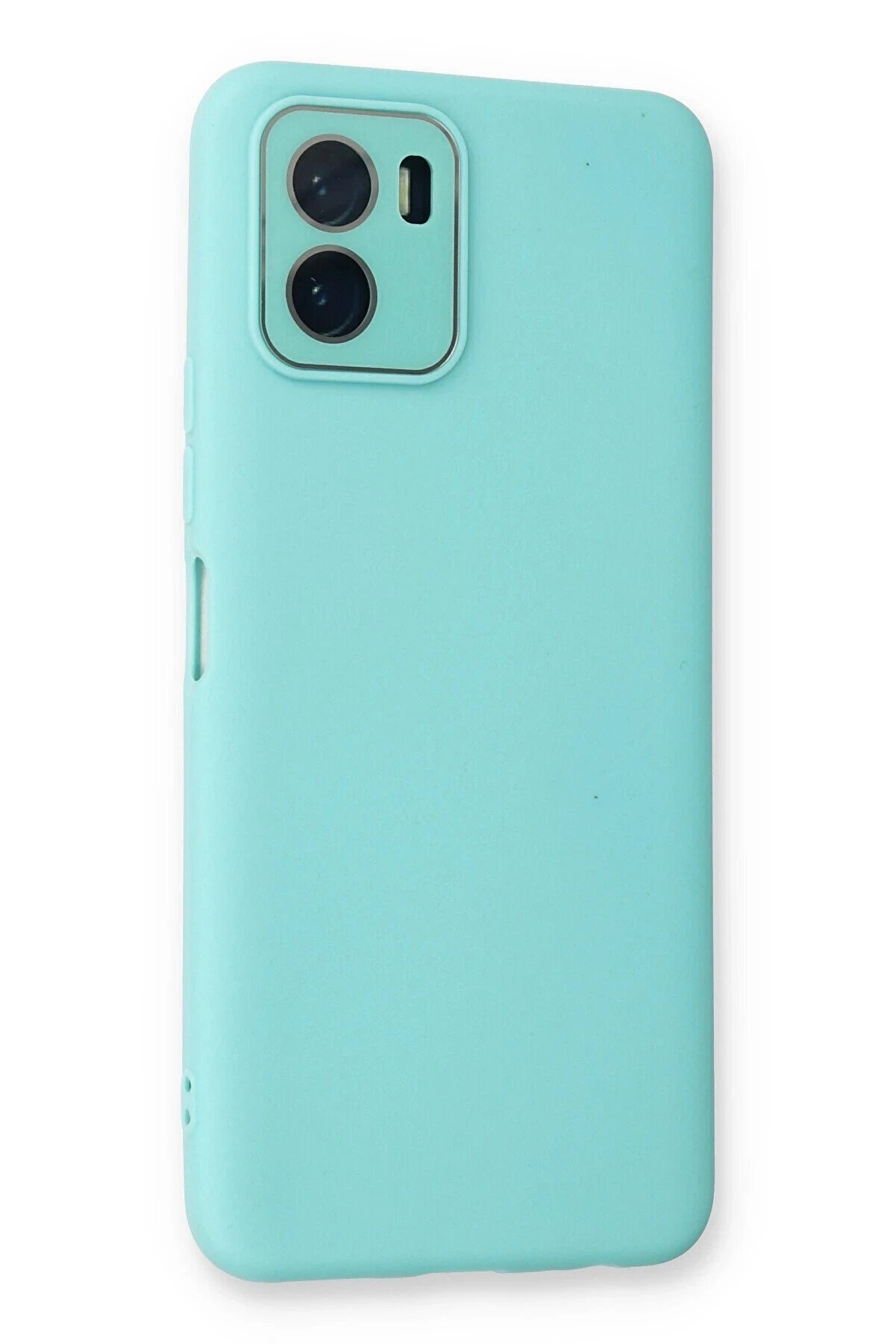 Vi̇vo Y15S Kılıf Lansman Glass Kapak - Turkuaz - Dropx1063-5008