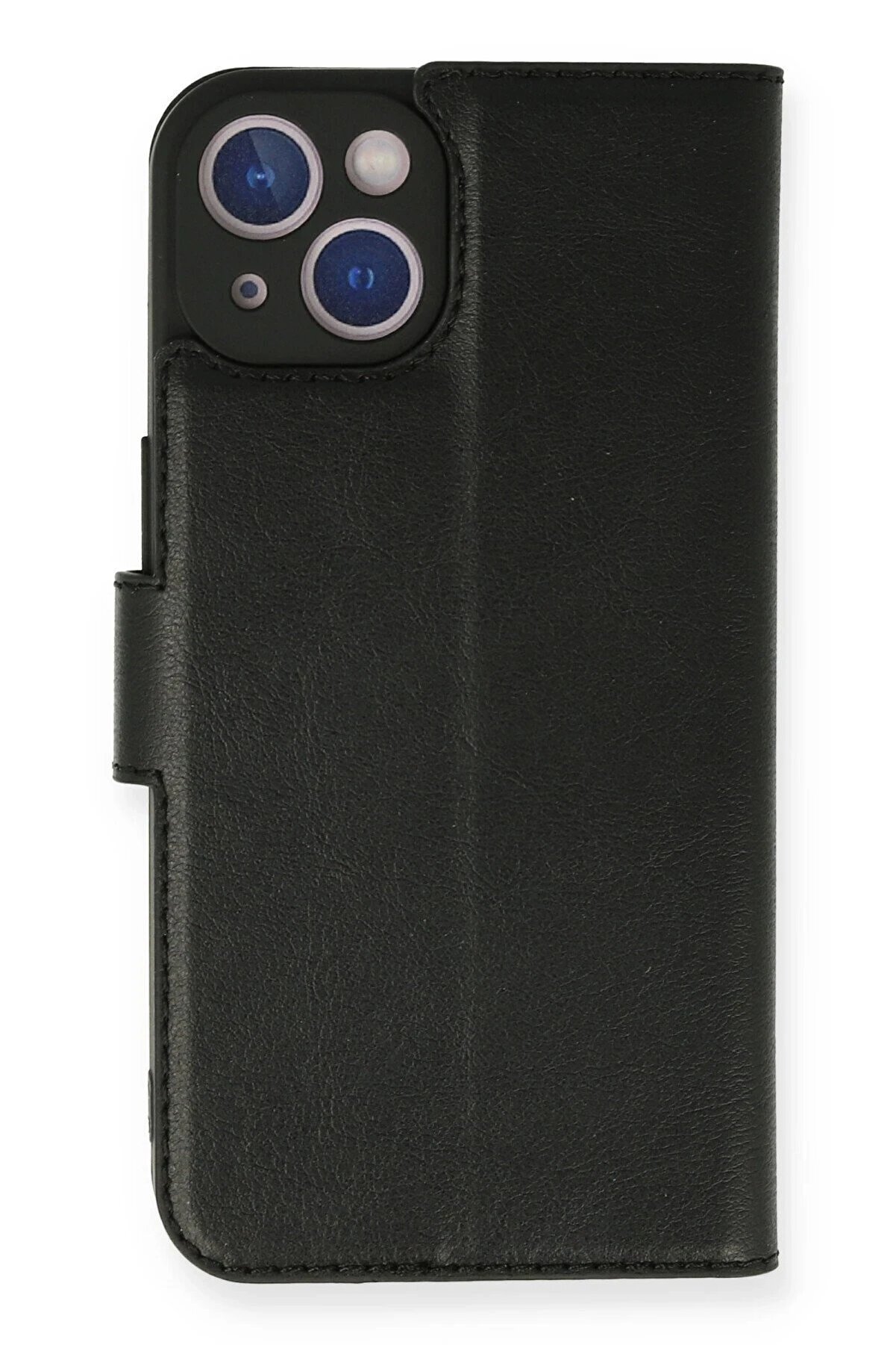 CepteToptan iPhone 14 Kılıf Trend S Plus Kapaklı Kılıf - Siyah - DROPX9051-2615