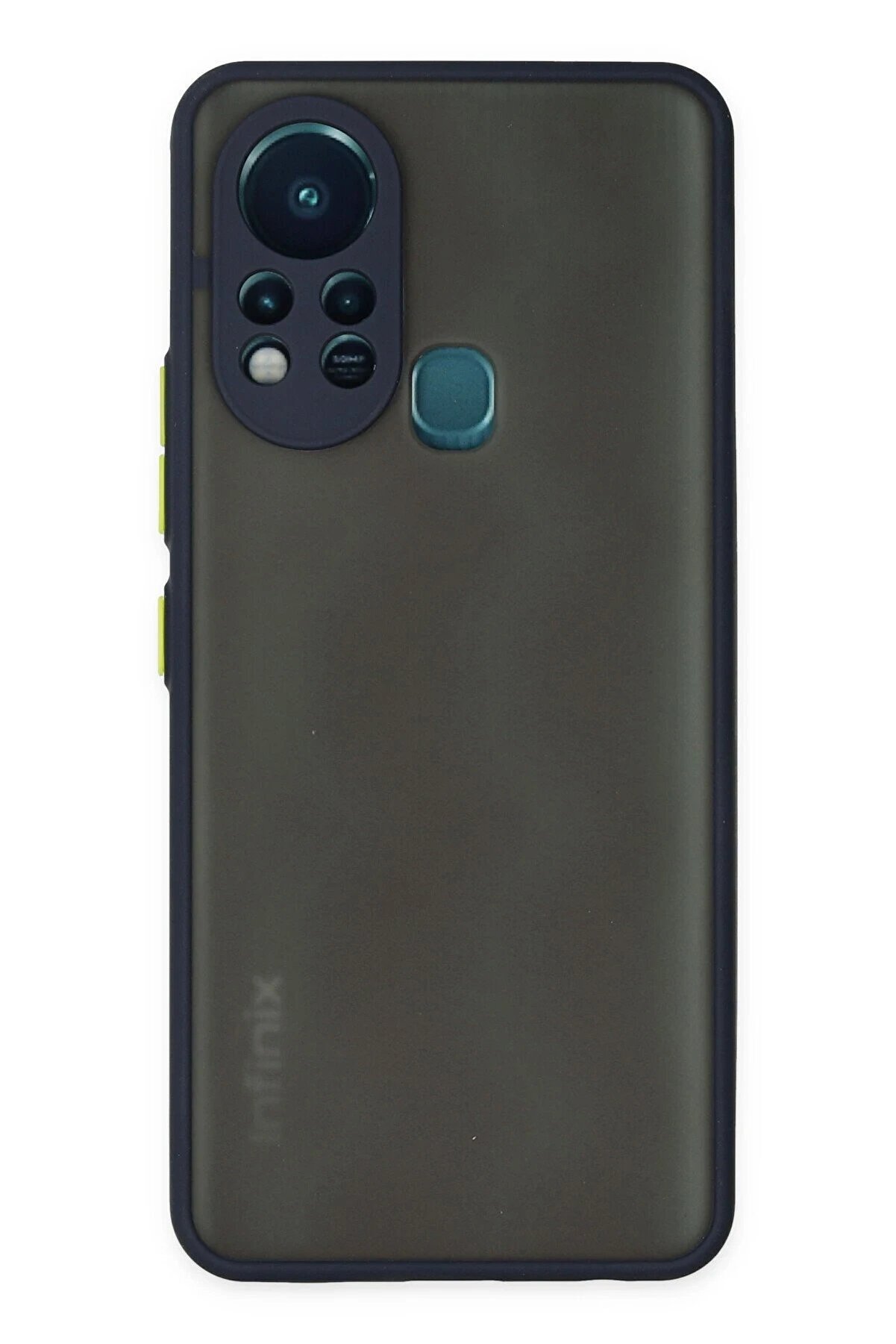 CepteToptan İnfinix Hot 11s Kılıf Montreal Silikon Kapak - Lacivert - DROPX9200-4138