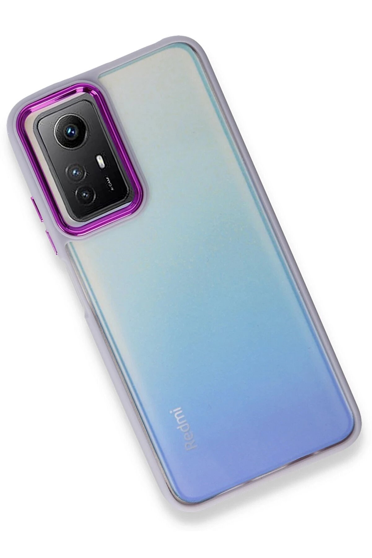 Xi̇aomi̇ Redmi̇ Note 12S Kılıf Dora Kapak - Li̇la - Dropx4752-2884