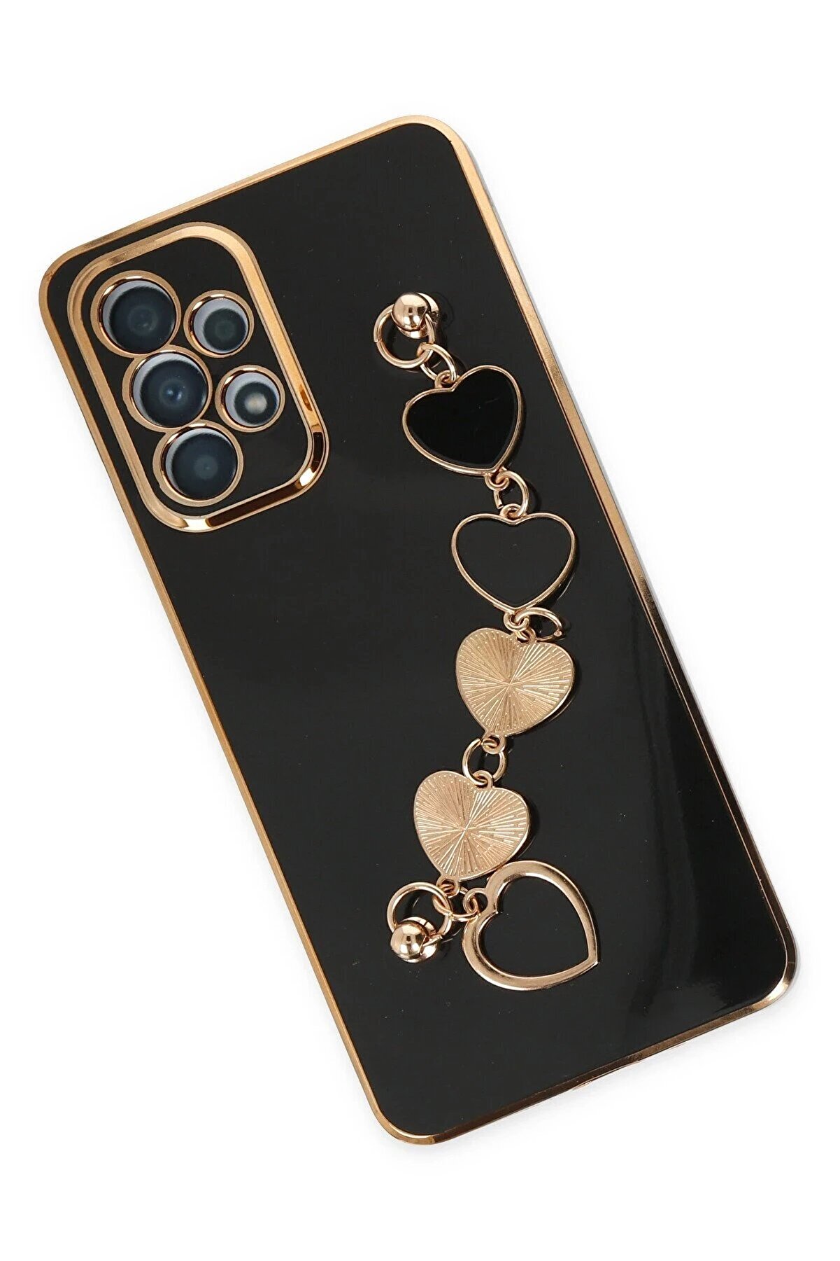 Samsung Galaxy A33 5G Kılıf Esi̇la Si̇li̇kon - Si̇yah - Dropx2248-1875