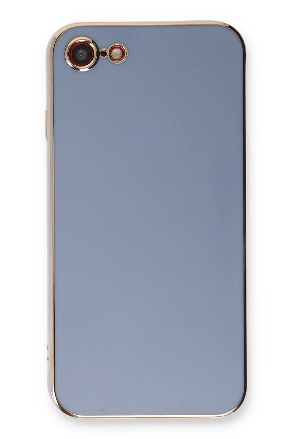 İphone 7 Kılıf Volet Si̇li̇kon - Mavi̇ - Dropx6156-1291