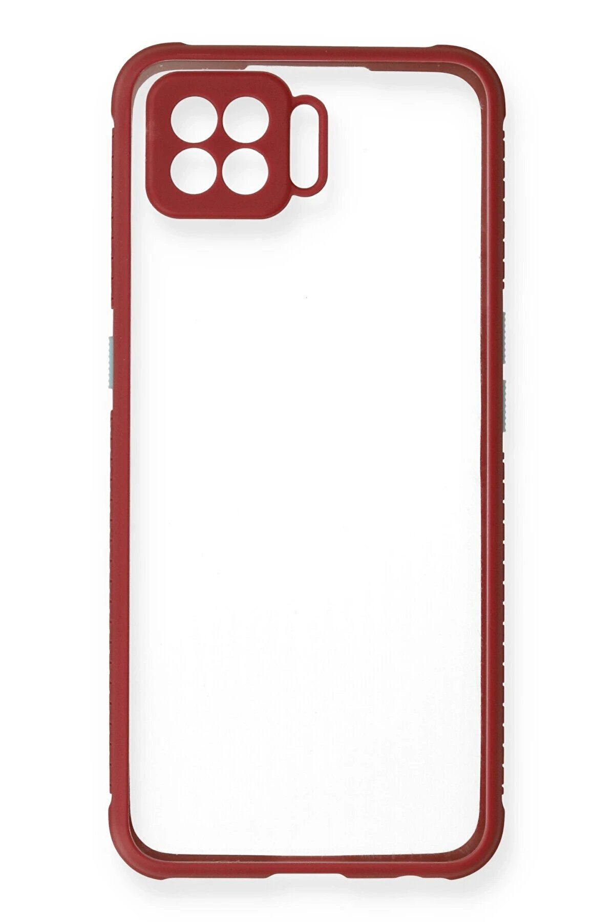 Oppo A73 Kılıf Mi̇ami̇ Şeffaf Si̇li̇kon - Fuşya - Dropx1943-7557