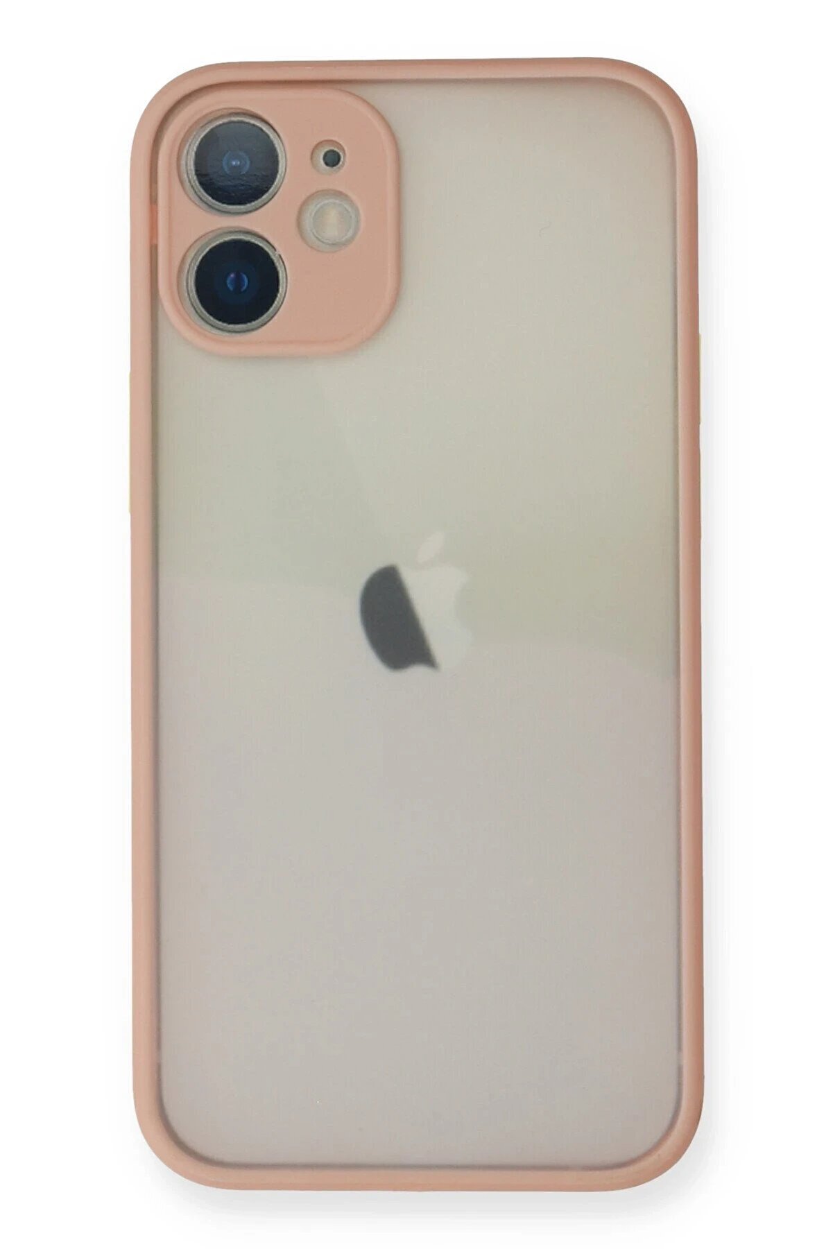 CepteToptan iPhone 11 Pro Max Kılıf Montreal Silikon Kapak - Pembe - DROPX2727-8314