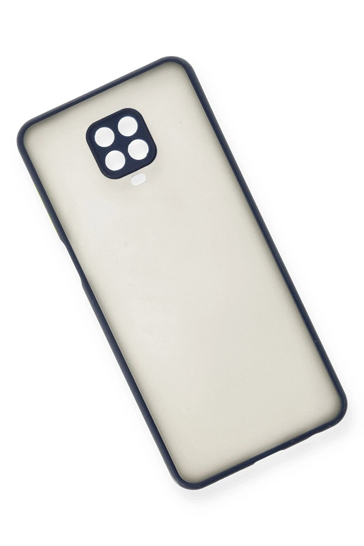 Xi̇aomi̇ Redmi̇ Note 9 Pro Kılıf Montreal Si̇li̇kon Kapak - Laci̇vert - Dropx2405-4714