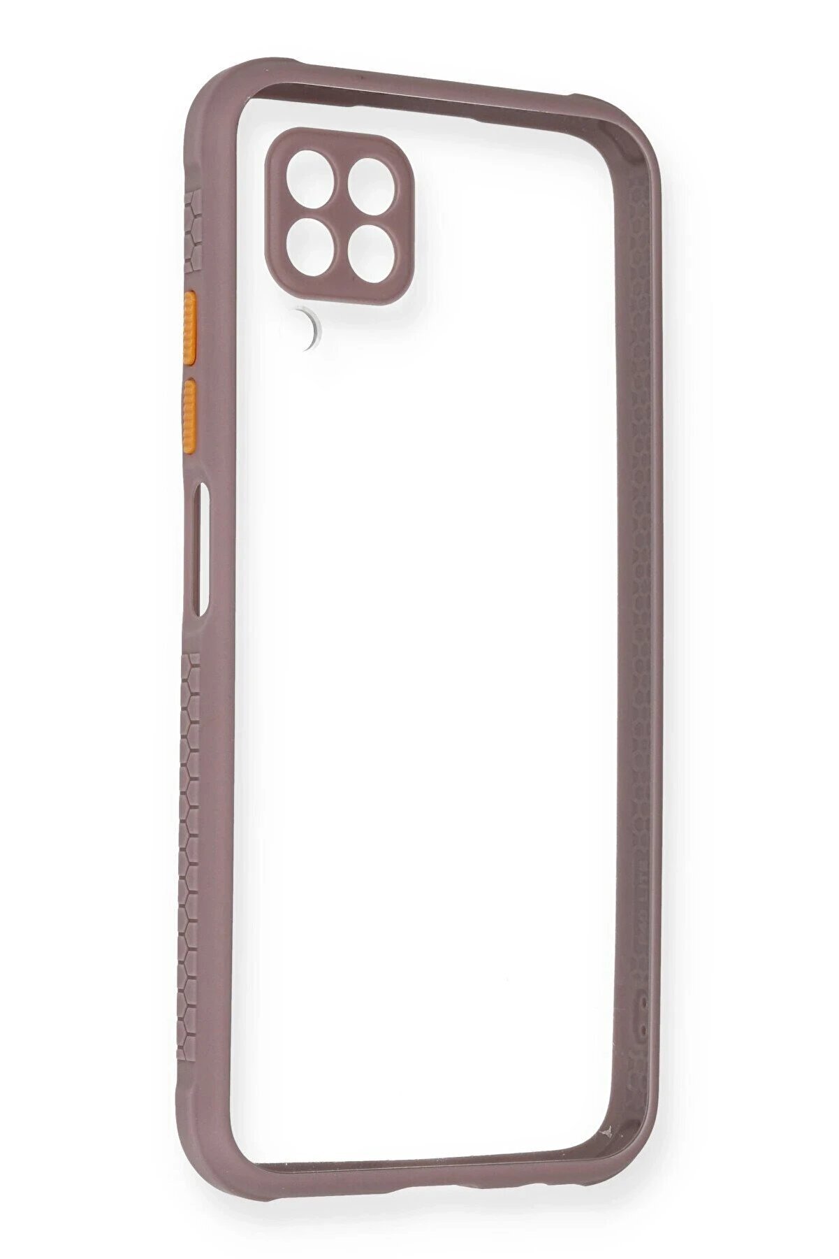 CepteToptan Huawei P40 Lite Kılıf Miami Şeffaf Silikon - Açık Mor - DROPX1458-2906