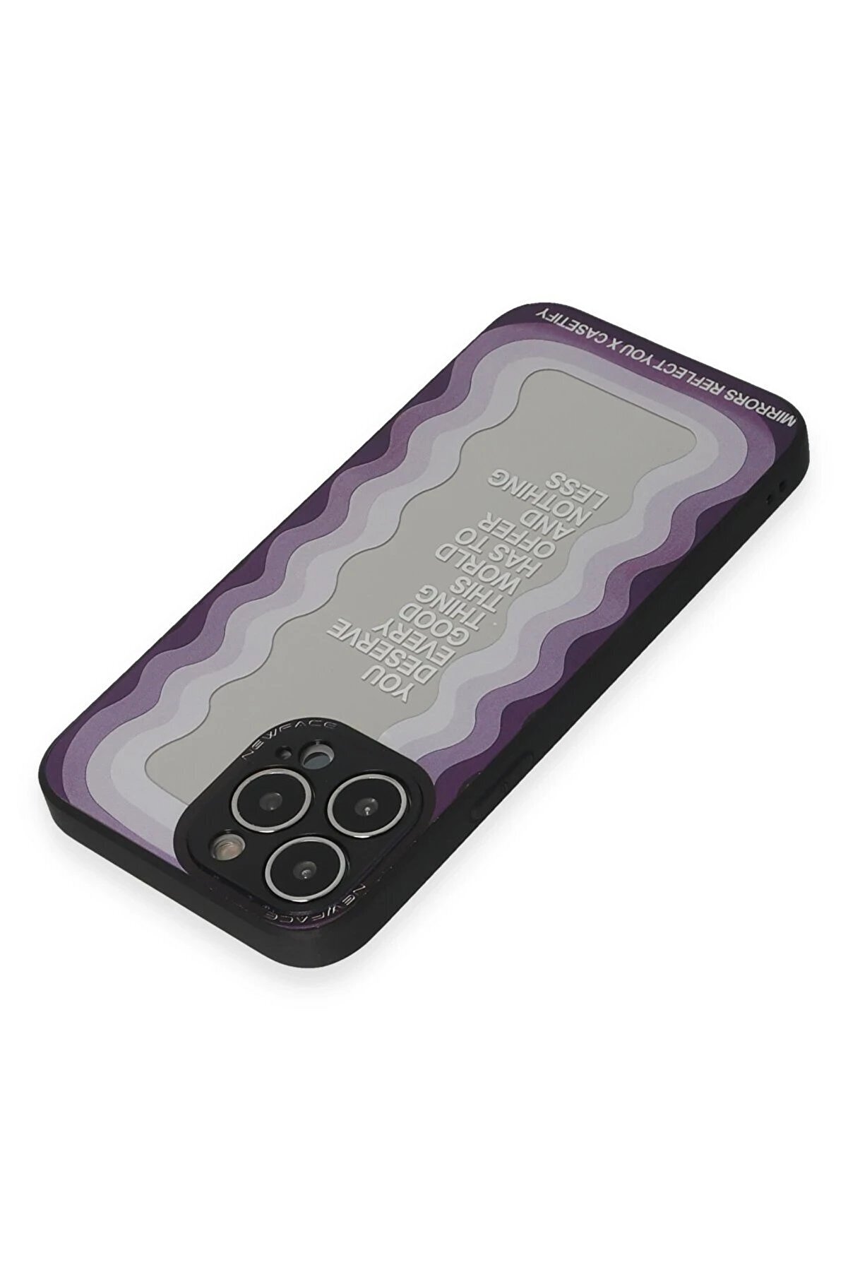 İphone 13 Pro Kılıf Mi̇rror Desenli̇ Kapak - Mi̇rror - 5 - Dropx9617-9123