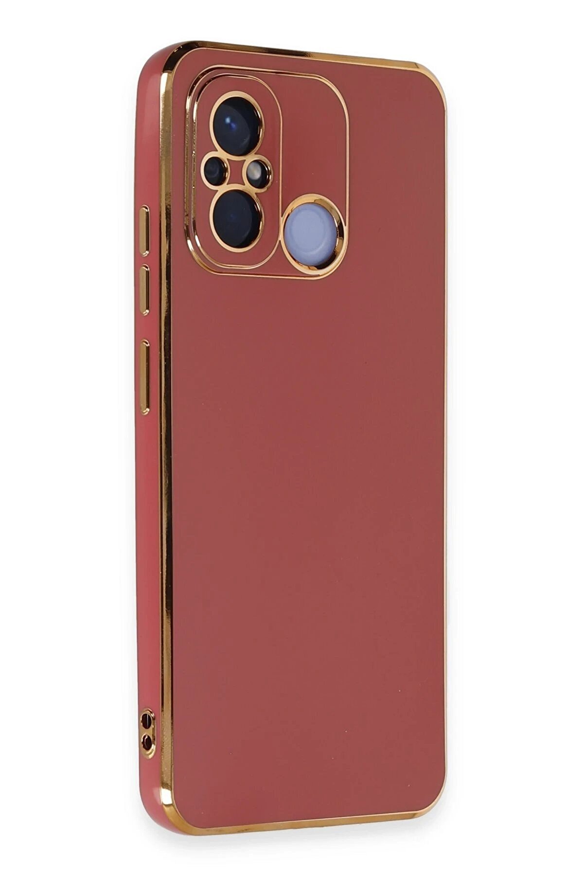 Xi̇aomi̇ Redmi̇ 12C Kılıf Volet Si̇li̇kon - Kırmızı - Dropx4382-4133