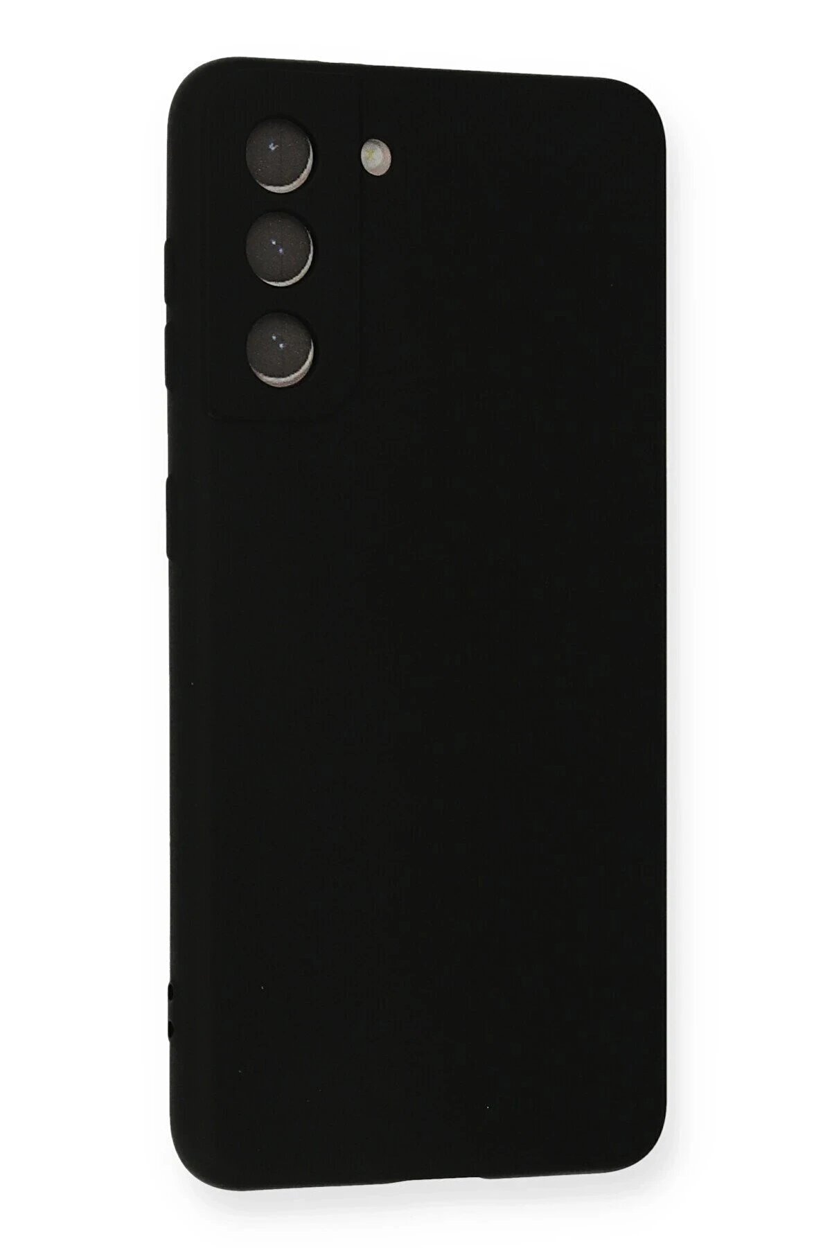 Samsung Galaxy S21 Kılıf Nano İçi̇ Kadi̇fe Si̇li̇kon - Si̇yah - Dropx2331-6361