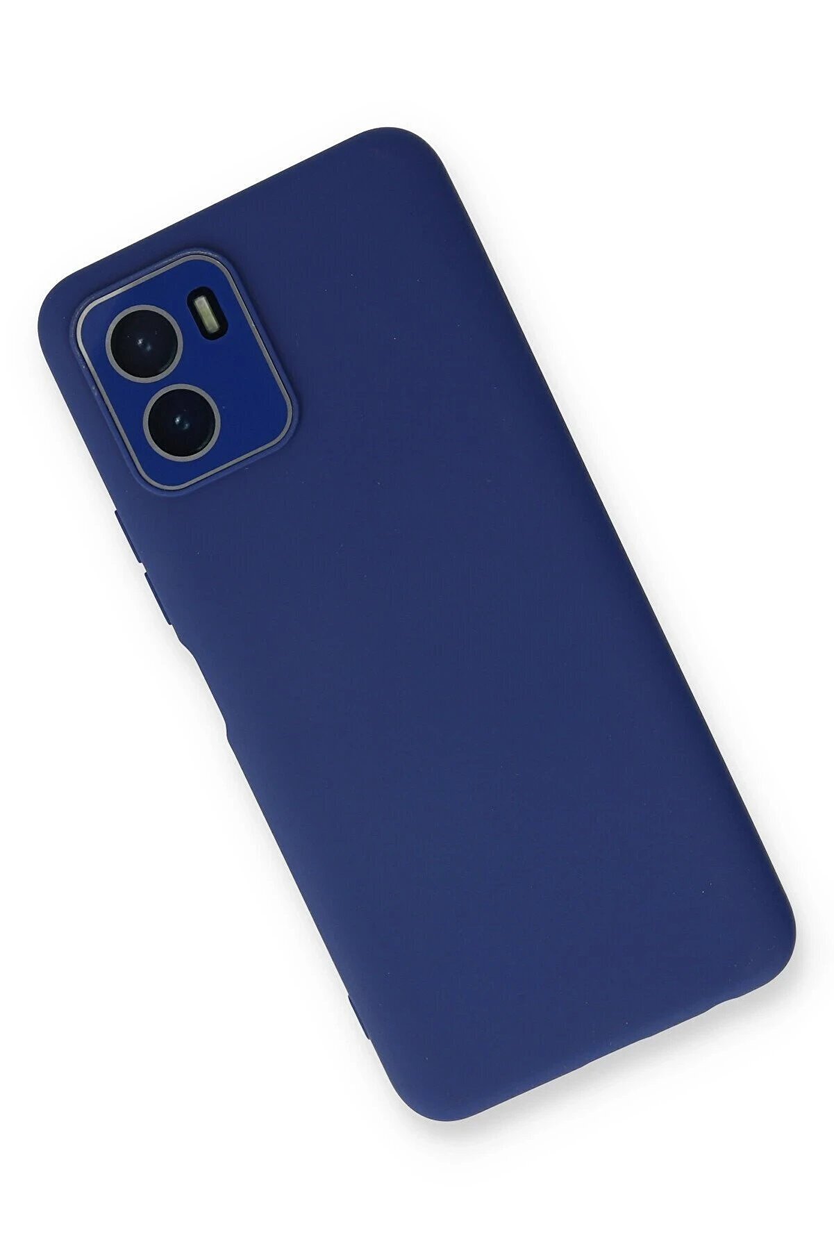 Vi̇vo Y15S Kılıf Lansman Glass Kapak - Sky Blue - Dropx4325-7994