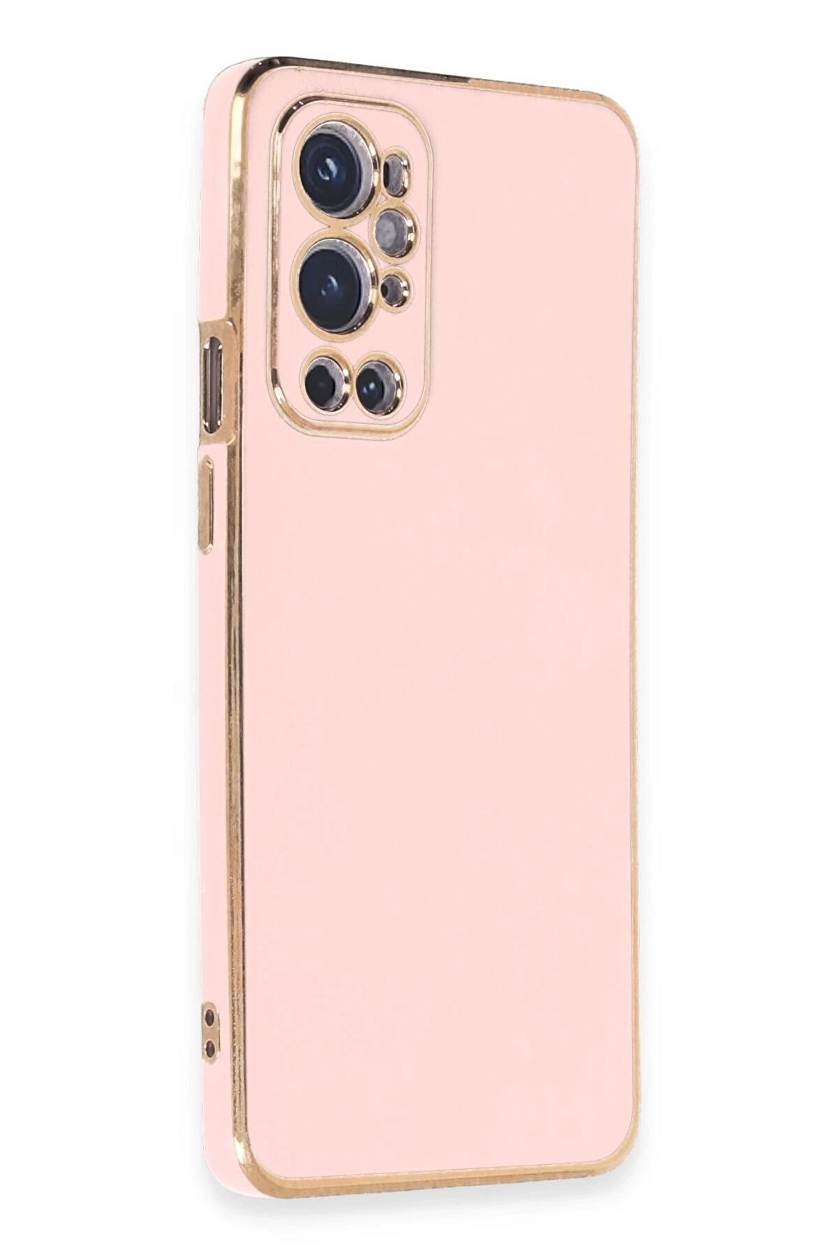 One Plus 9 Pro Kılıf Volet Si̇li̇kon - Pembe - Dropx3198-2233