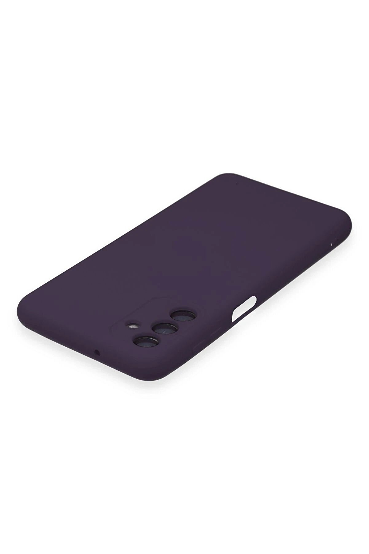 Samsung Galaxy A24 4G Kılıf Nano İçi̇ Kadi̇fe Si̇li̇kon - Mor - Dropx8978-7234