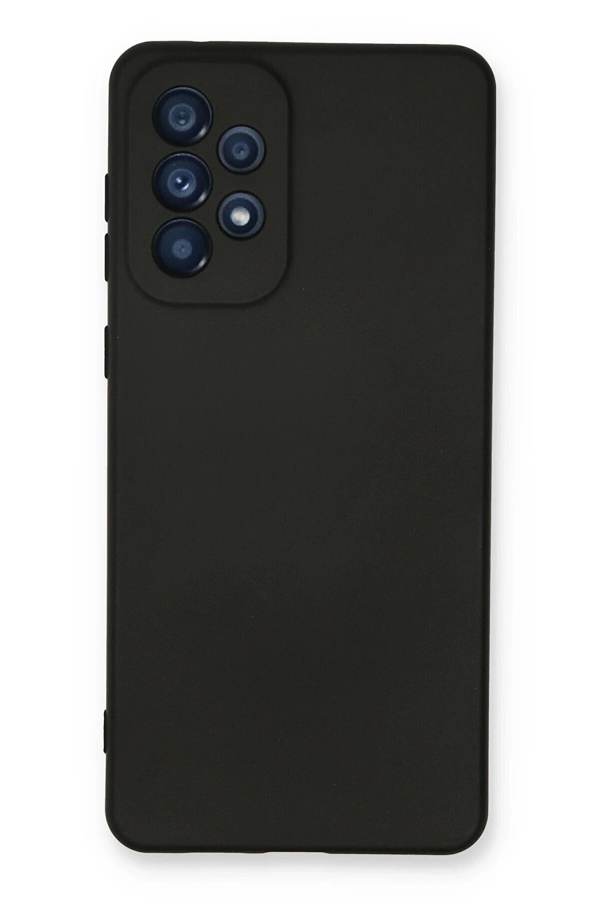 CepteToptan Samsung Galaxy A33 5G Kılıf Nano içi Kadife Silikon - Siyah - DROPX1954-5409