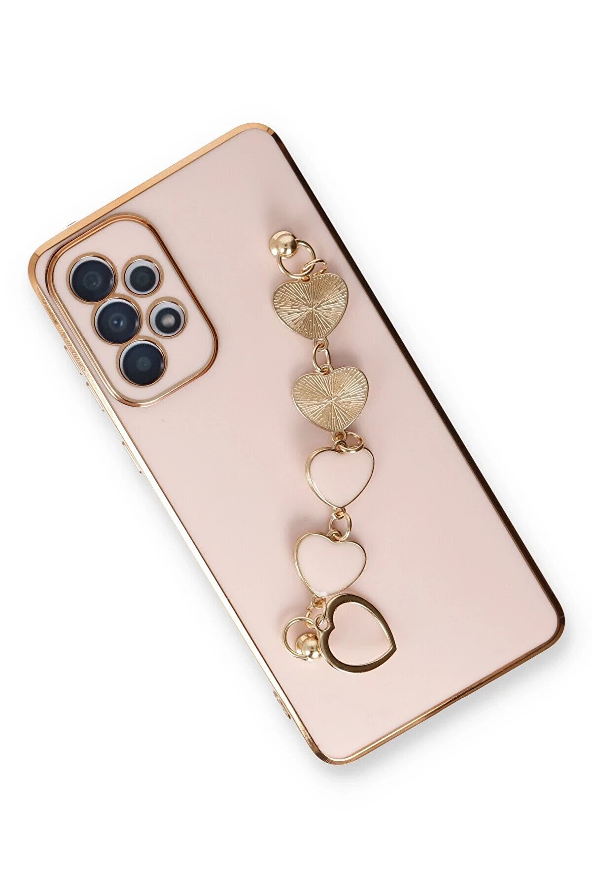 Samsung Galaxy A53 5G Kılıf Esi̇la Si̇li̇kon - Pudra - Dropx7720-3726