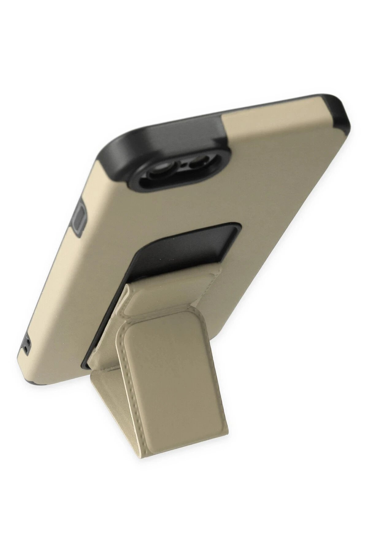 İphone 6 Kılıf Mega Standlı Si̇li̇kon - Gold - Dropx2536-9708