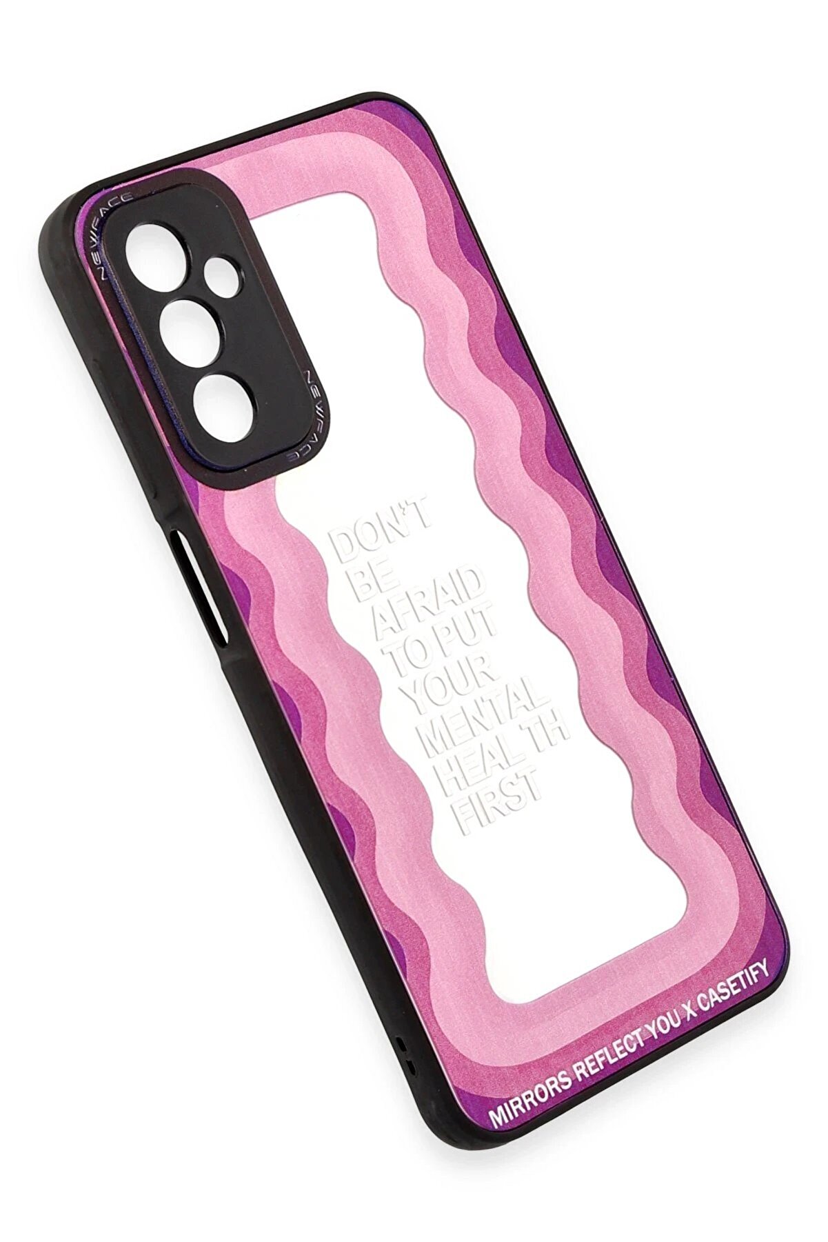 Samsung Galaxy M23 Kılıf Mi̇rror Desenli̇ Kapak - Mi̇rror - 11 - Dropx8014-3971